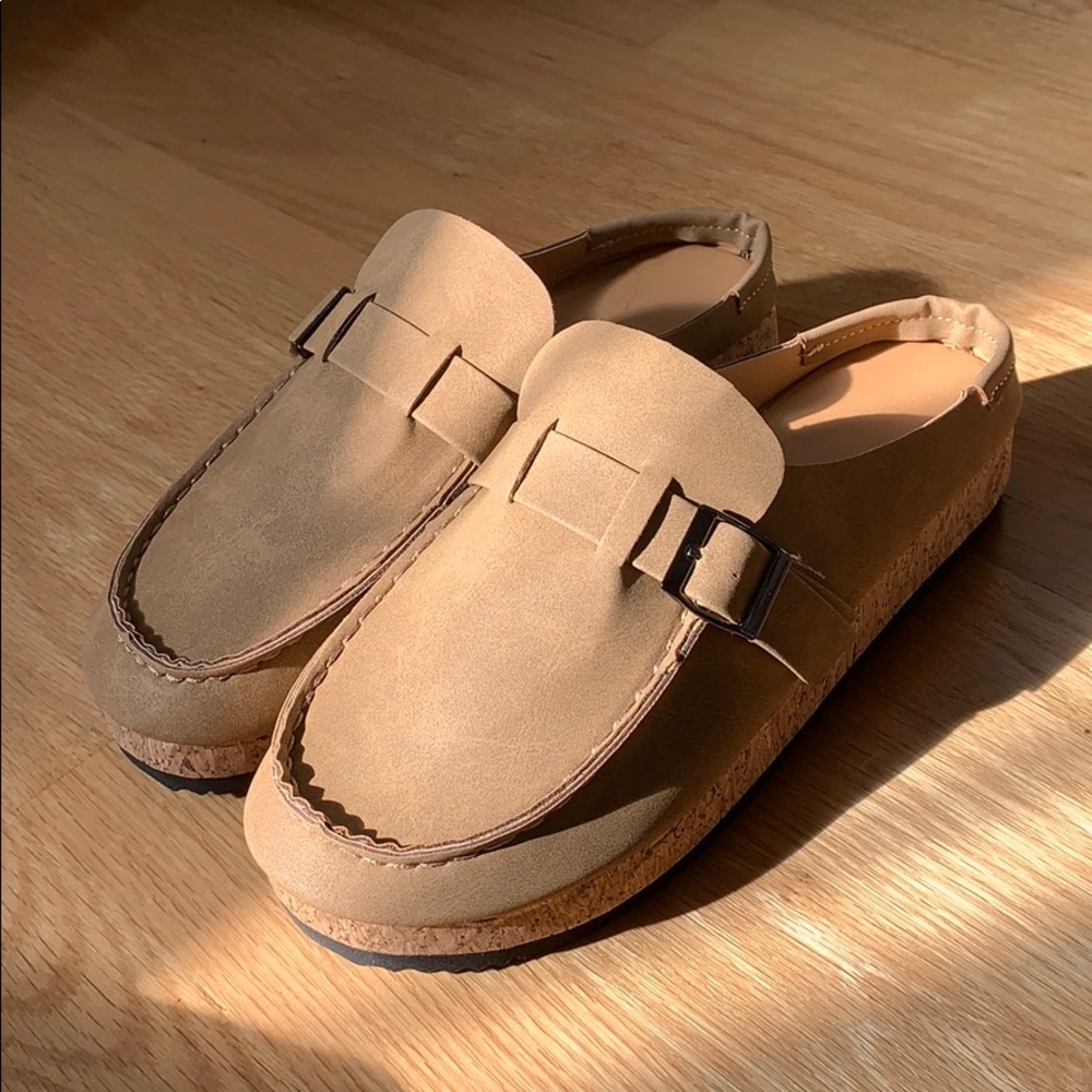 Tan Loafers